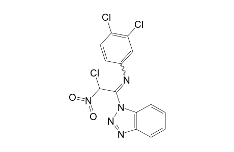 1-(1H-Benzotriazol-1-yl)-2-chloro-1-[(3,4-dichlorophenyl)imino]-2-nitroethane