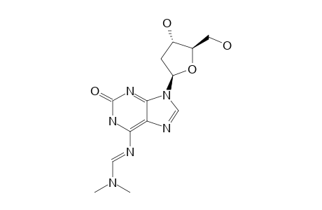 9-(2'-DEOXY-BETA-D-ERYTHRO-PENTOFURANOSYL)-6-[(DIMETHYLAMINO)-METHYLIDENE]-9H-ISOGUANINE