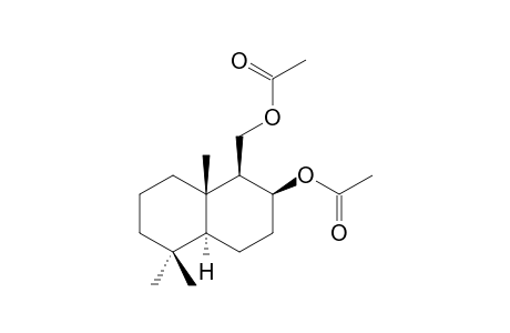 acetic acid [(1S,2S,4aS,8aS)-1-(acetoxymethyl)-5,5,8a-trimethyl-decalin-2-yl] ester