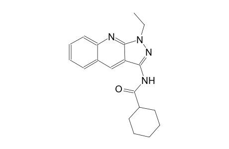 N-(1-ethyl-1H-pyrazolo[3,4-b]quinolin-3-yl)cyclohexanecarboxamide