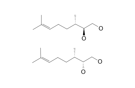 (2S/2R,3S)-3,7-DIMETHYL-6-OCTENE-1,2-DIOL;MIXTURE