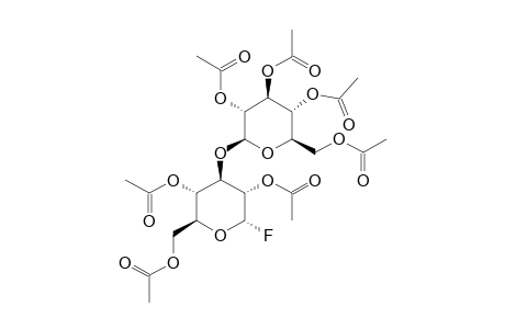 2,4,6-TRI-O-ACETYL-3-O-(TETRA-O-ACETYL-BETA-D-GLUCOPYRANOSYL)-ALPHA-D-GLUCOSYL-FLUORIDE