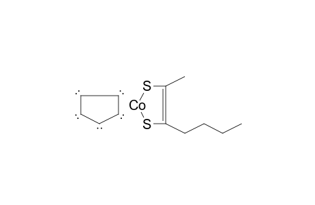 Cobalt, cyclopentadienyl(1-butyl-2-methyl)-1,2-dithiolatoethene