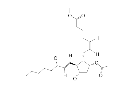 PGF(2-ALPHA)-9-O-ACETATE-METHYLESTER;9-ALPHA-ACETYLOXY-11-ALPHA,15S-DIHYDROXY-PROSTA-5Z,13E-DIENOIC-ACID-METHYLESTER