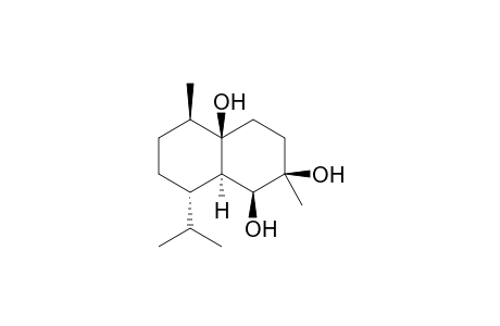 (-)-(1R,4R,5S,6R,7S,10R)-Cadinan-1,4,5-triol