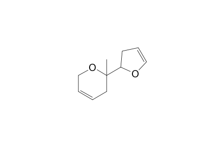 (2R*/S*)-2-((R*)-2,3-Dihydrofuran-2-yl)-2-methyl-3,6-dihydro-2H-pyran