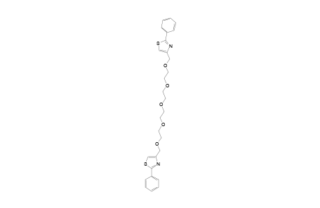 1,13-BIS-[2'-PHENYL-4'-METHYLTHIAZOL]-TETRAETHYLENE-GLYCOL