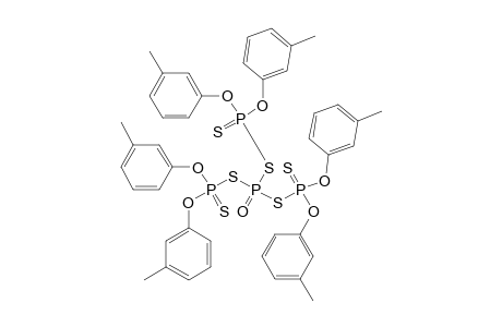 TRIS-[BIS-(META-TOLYLOXY)-PHOSPHOROTHIOYLTHIO]-(OXO)-PHOSPHORUS-(V)