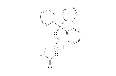 (2R,4S)-2-METHYL-5-O-TRIPHENYLMETHYL-PENTAN-4-OLIDE