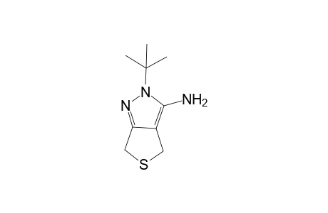 (2-tert-butyl-4,6-dihydrothieno[3,4-c]pyrazol-3-yl)amine