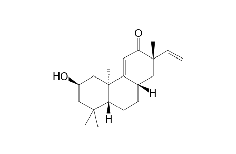 (2-beta,5-beta,10-alpha,13-alpha)-2-Hydroxypimara-9(11),15-dien-12-one