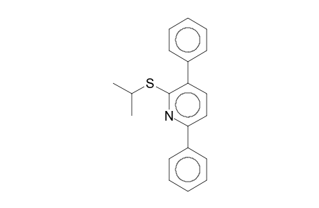 Pyridine, 2-isopropylthio-3,6-diphenyl-