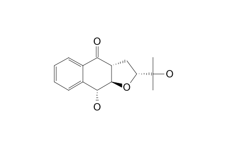 (2R*,3AR*,9R*,9AR*)-9-HYDROXY-2-(1-HYDROXY-1-METHYL-ETHYL)-2,3,3A,4,9,9A-HEXAHYDRONAPHTO-[2,3-B]-FURAN-4-ONE