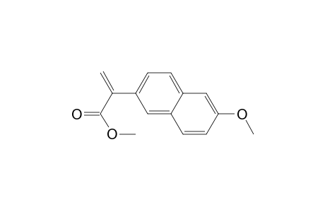 2-(6-Methoxy-2-naphthalenyl)-2-propenoic acid methyl ester