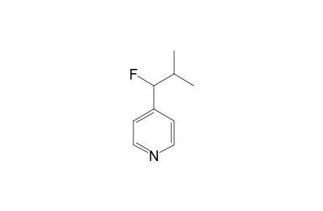 4-(1-Fluoro-2-methylpropyl)pyridine