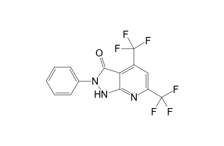 2-Phenyl-4,6-bis(trifluoromethyl)-1H-pyrazolo[3,4-b]pyridin-3(2H)-one