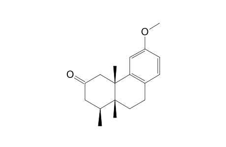 6-METHOXY-1,4A,10A-TRIMETHYL-1,2,3,4,4A,9,10,10A-OCTAHYDRO-PHENANTHREN-3-ONE