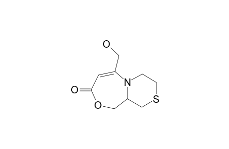 1-AZA-2-HYDROXYMETHYL-4-OXO-5-OXA-9-THIABICYCLO-[5.4.0]-UNDECENE