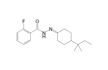 2-Fluoro-benzoic acid [4-(1,1-dimethyl-propyl)-cyclohexylidene]-hydrazide