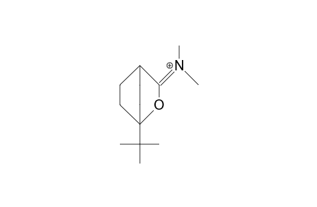 1-tert-Butyl-3-dimethylimino-2-oxa-bicyclo(2.2.2)oct-2-ene cation