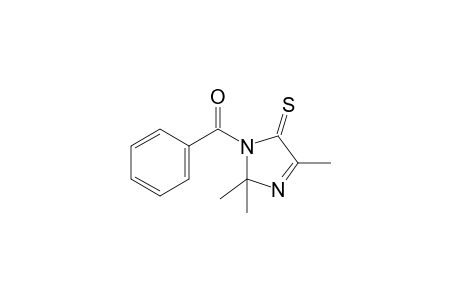 1-benzoyl-2,2,4-trimethyl-3-imidazoline-5-thione