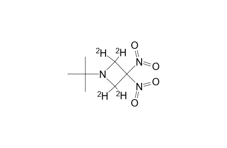 1-TERT.-BUTYL-3,3-DINITRO-AZETIDINE-D(4)