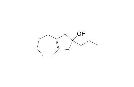 1,2,3,4,5,6,7,8-Octahydro-2-n-propyl-2-azulenol