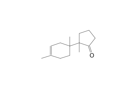 2-(1,4-dimethyl-1-cyclohex-3-enyl)-2-methyl-1-cyclopentanone