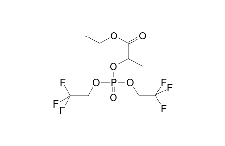 ETHYL-2-[BIS(2,2,2-TRIFLUOROETHOXY)PHOSPHORYLOXY]PROPIONATE