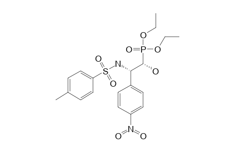 (S)-(1-R*,2-R*)-DIETHYL-[1-HYDROXY-2-(PARA-NITROPHENYL)-2-(PARA-TOLUENESULFONAMIDO)-ETHYL]-PHOSPHONATE