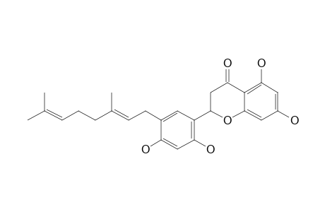 3'-GERANYL-5,7,2',4'-TETRAHYDROXY-FLAVANONE