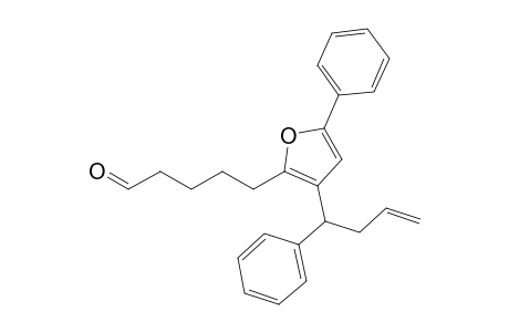 6-[(3-(1-Phenyl-3-butenyl)-5-phenyl)-2-furyl]hexanal