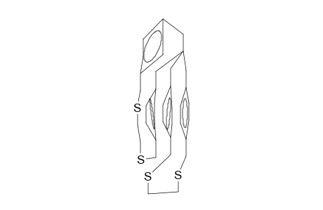 2,2',5,5'-Tetrathia-14,14'spirobi[6.3]paracyclophane