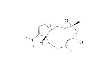 (1S*,6S*,7E,11S*)-3,4-EPOXY-6-HYDROXYDOLABELLA-7,12-DIENE