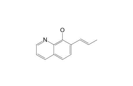 7-(1-PROPENYL)-8-HYDROXYQUINOLINE