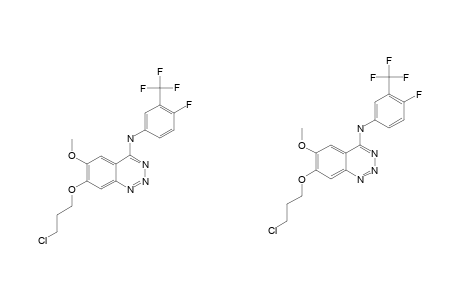 7-(3-CHLOROPROPOXY)-4-(4-FLUORO-3-TRIFLUOROMETHYLANILINO)-6-METHOXY-1,2,3-BENZOTRIAZINE