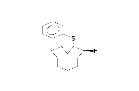 TRANS-2-FLUORO-1-PHENYLTHIOCYCLODECANE