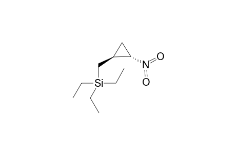 trans-2-[(Triethylsilyl)methyl]-1-nitrocyclopropane