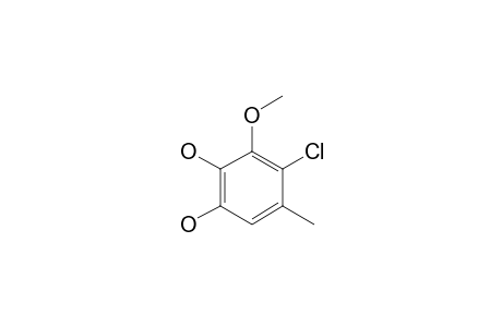 ALCALINAPHENOL_A;4-CHLORO-3-METHOXY-5-METHYLBENZENE-1,2-DIOL