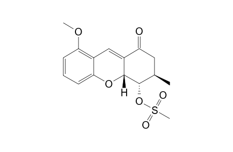 (3R,4S,4AR)-8-METHOXY-3-METHYL-1-OXO-2,3,4,4A-TETRAHYDRO-1H-XANTHEN-4-YL-METHANSULFONATE