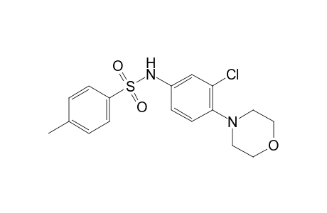 3'-chloro-4'-morpholino-p-toluenesulfonanilide