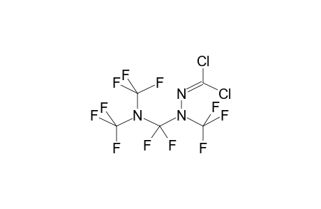 2,4-BIS(TRIFLUOROMETHYL)-1,1,1,3,3-PENTAFLUORO-6,6-DICHLORO-2,4,5-TRIAZAHEX-5-ENE