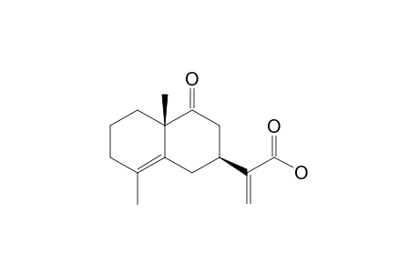 9-OXO-4,11(13)-EUDESMADIEN-12-OIC-ACID