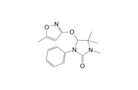 2-imidazolidinone, 3,4,4-trimethyl-5-[(5-methyl-3-isoxazolyl)oxy]-1-phenyl-