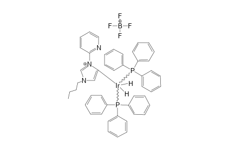 (ETA(2)-C,N)-(N-BUTYL-N(1)-(2-PYRIDYL)-IMIDAZOLE-4-YLIDENE)-BIS-(HYDRIDO)-BIS-(TRIPHENYLPHOSPHINE)-IRIDIUM-(III)-TETRAFLUOROBORATE