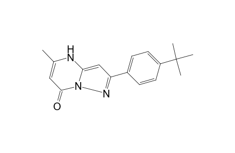 2-(p-tert-BUTYLPHENYL)-5-METHYLPYRAZOLO[1,5-a]PYRIMIDIN-7(4H)-ONE