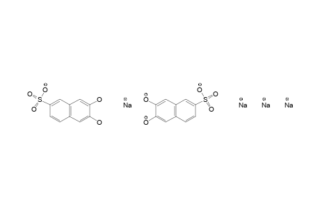 6,7-DIHYDROXY-2-NAPHTHALENESULFONIC ACID, MONOSODIUM SALT