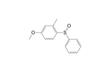 4-Methoxy-2-methyl-1-(phenylsulfinyl)benzene