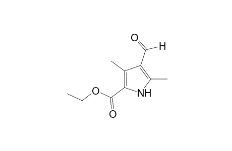 4-formyl-3,5-dimethyl-2-pyrrolecarboxylic acid, ethyl ester