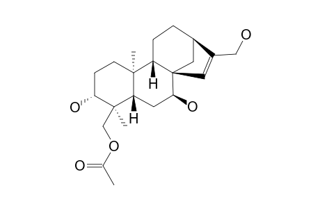 ENT-18-ACETOXY-3-BETA,7-ALPHA,17-TRIHYDROXYKAUR-15-ENE